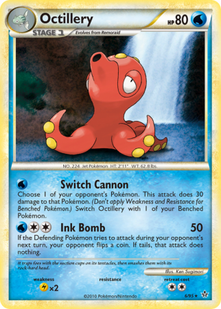 Octillery 6/95 Heartgold & Soulsilver HS—Unleashed