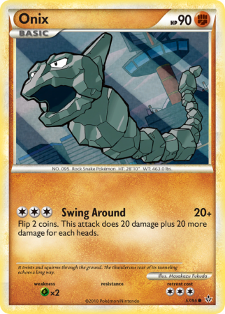 Onix 57/95 Heartgold & Soulsilver HS—Unleashed