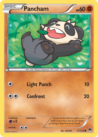 Pancham 71/122 XY BREAKpoint