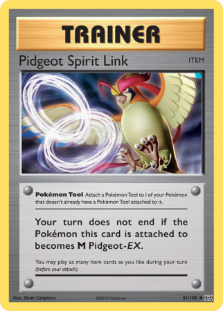 Pidgeot Spirit Link 81/108