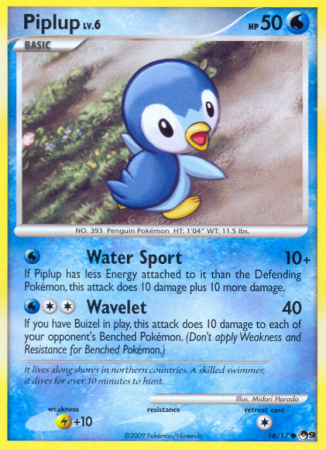 Piplup 16/17