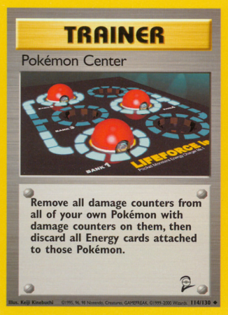 Pokémon Center 114/130 Base Base Set 2
