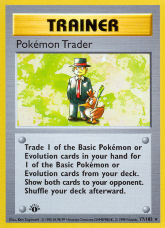 Pokémon Trader 77/102 Base Base Set