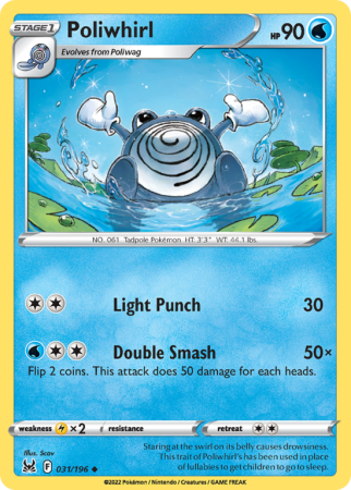 Poliwhirl 31/196