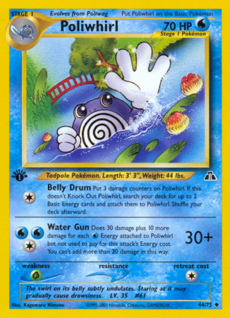 Poliwhirl 44/75 Neo Neo Discovery