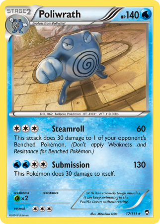 Poliwrath 17/111 XY Furious Fists