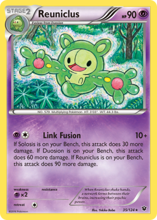 Reuniclus 35/124 XY Fates Collide