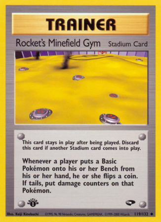 Rocket's Minefield Gym 119/132