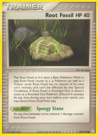 Root Fossil 93/110