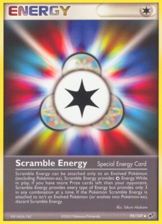 Scramble Energy 95/107 EX Deoxys