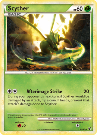 Scyther 36/90 Heartgold & Soulsilver HS—Undaunted