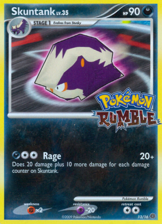 Skuntank 13/16 Other Pokémon Rumble