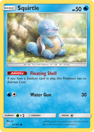 Squirtle 22/181