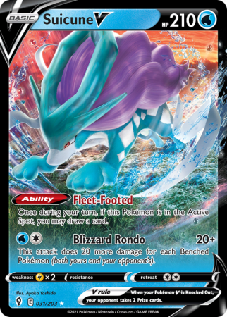 Suicune V 31/203