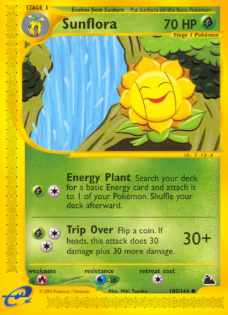 Sunflora 105/182 E-Card Skyridge