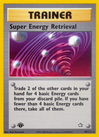 Super Energy Retrieval 89/111 Neo Neo Genesis