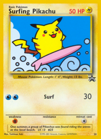 Surfing Pikachu 28/53