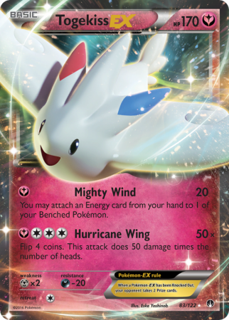 Togekiss-EX 83/122 XY BREAKpoint