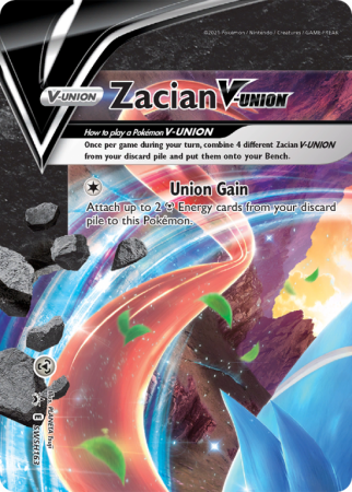 Zacian V-UNION SWSH163/184 Sword & Shield SWSH Black Star Promos